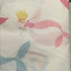 Pottery Barn Kids Breton Mermaid Full Sheet Set